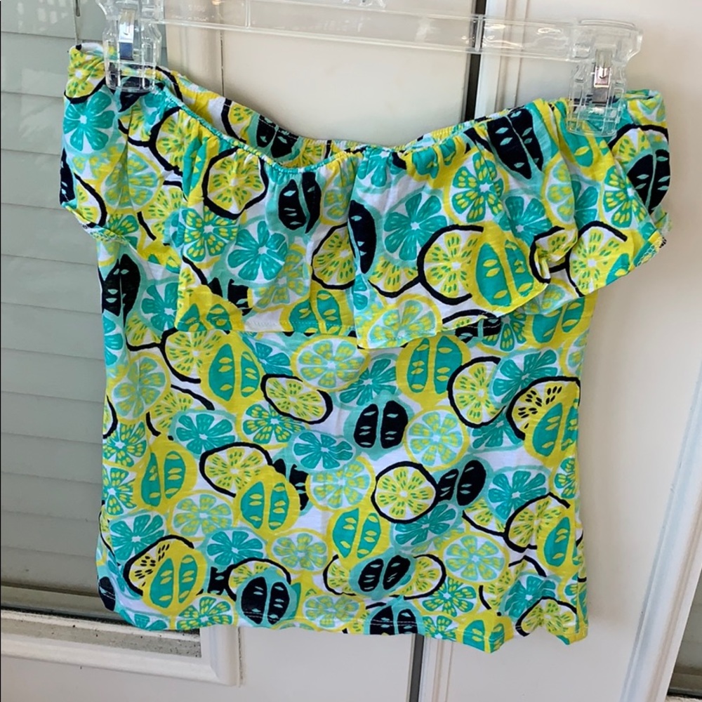 Crown and Ivy strapless/sleeveless top
